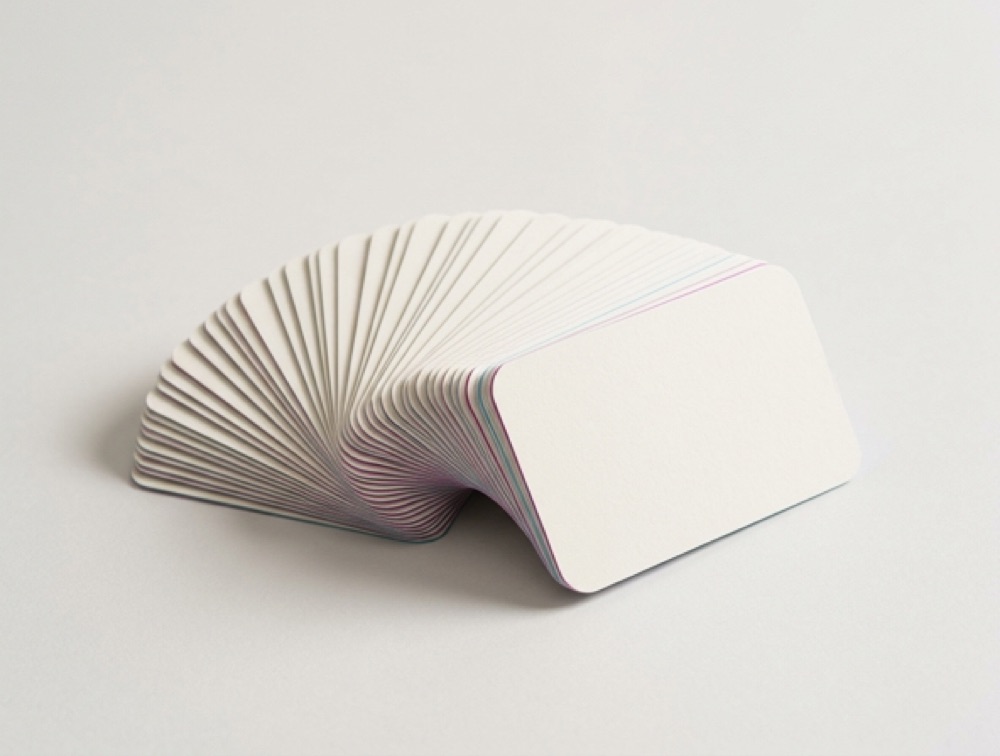 Rounded-Corner Business Cards printed by Madina Printing